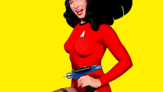 Star Trek Betty Page for Your iPhone and Computer Desktop